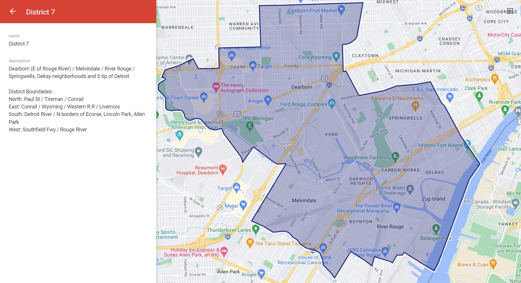 Geography (District 7)