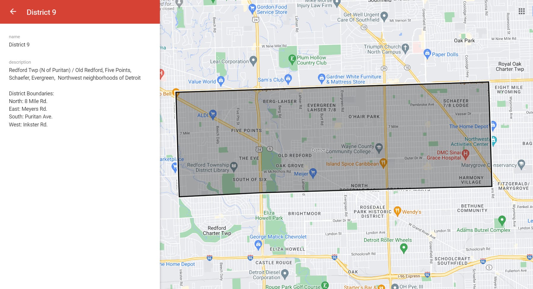 Geography (District 9)