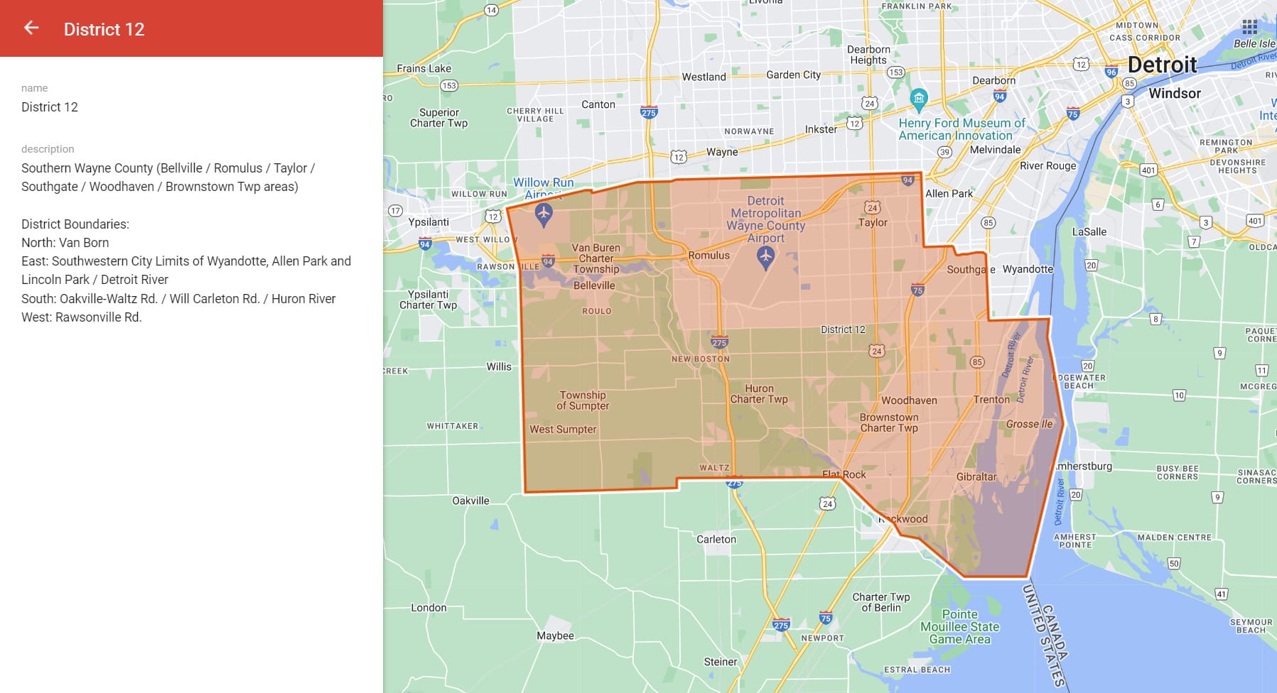Geography (District 12)