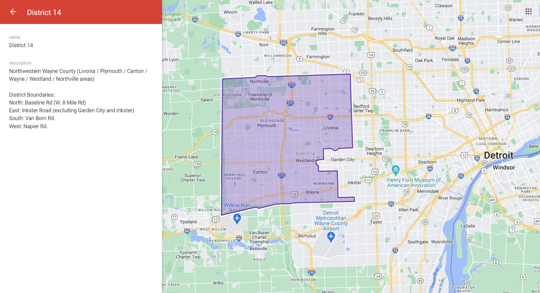 Geography (District 14)