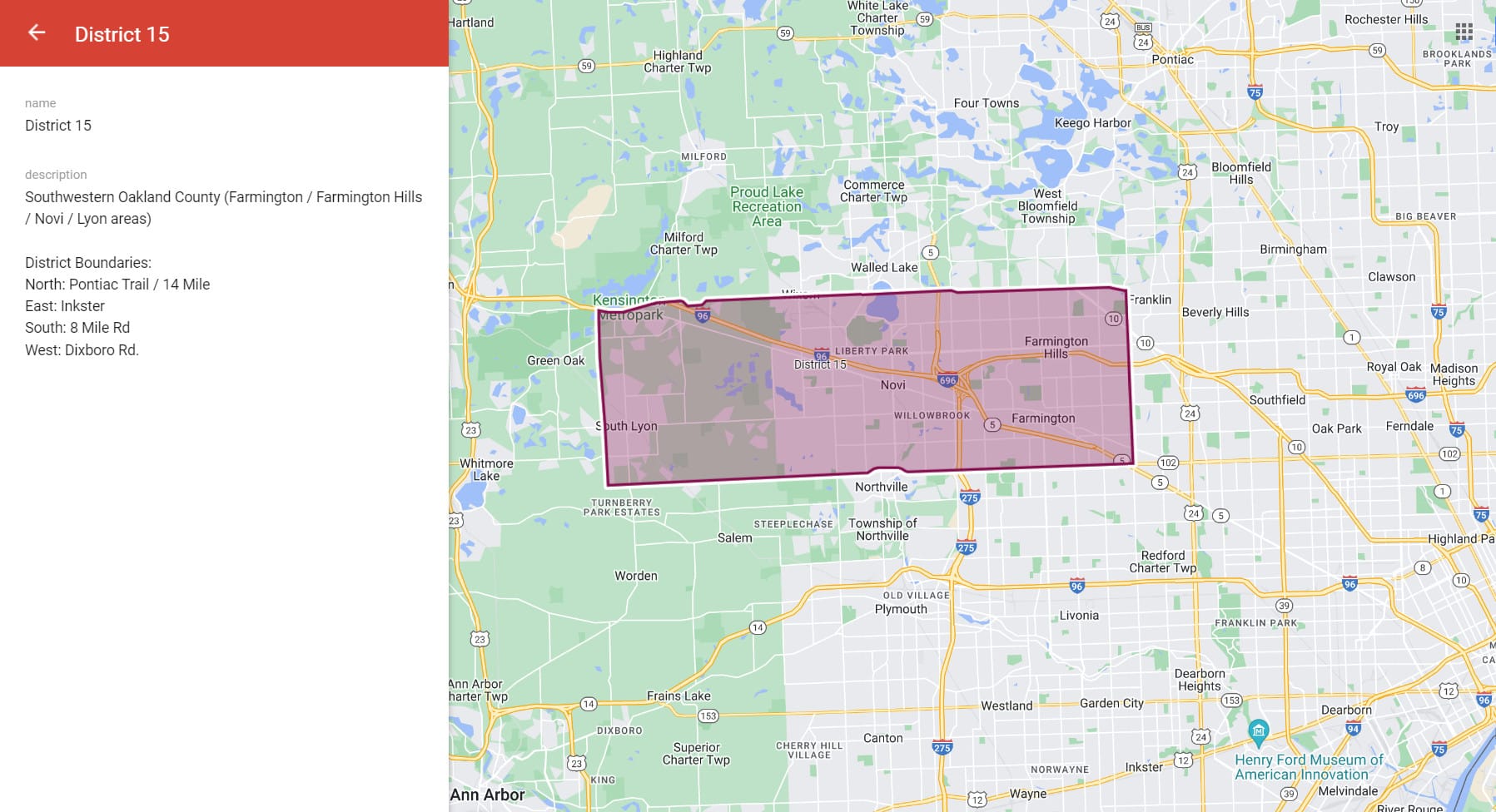 Geography (District 15)