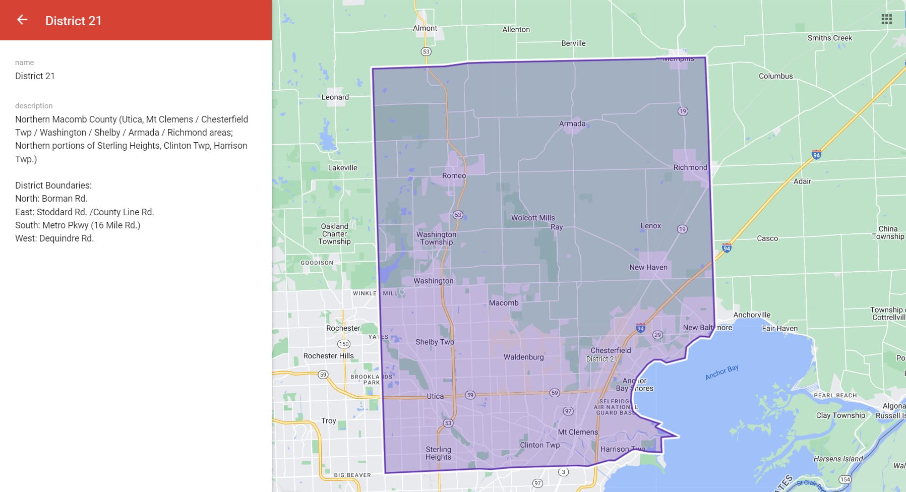 Geography (District 21)