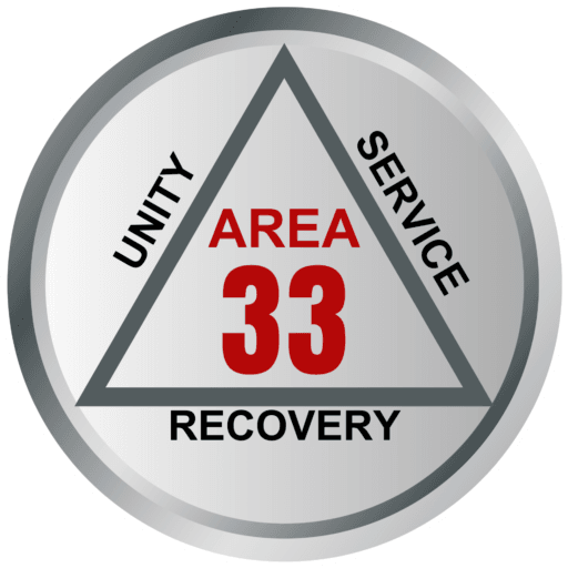 A.A. Area 33 Logo
