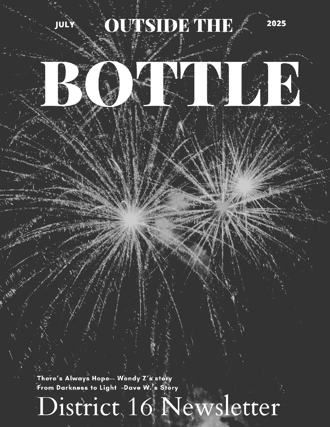 Outside the Bottle – July 2025